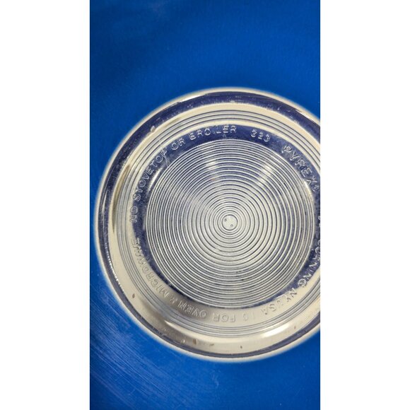 Pyrex 323 Blue Mixing Bowl 1.5L Glass Kitchenware Collectible Vintage - Picture 6 of 11